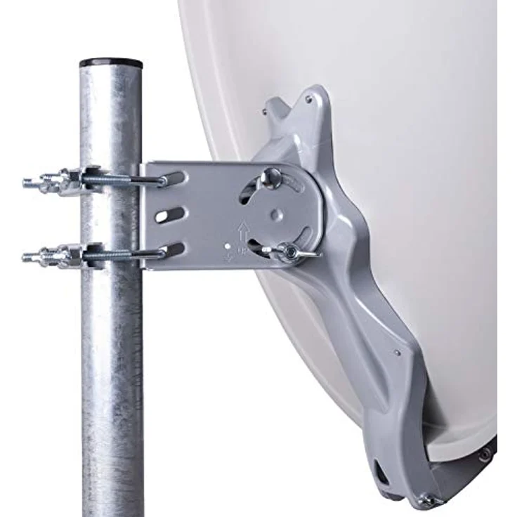 DUR-line Select 85/90cm Satellitenschüssel Alu hellgrau – Bild 5