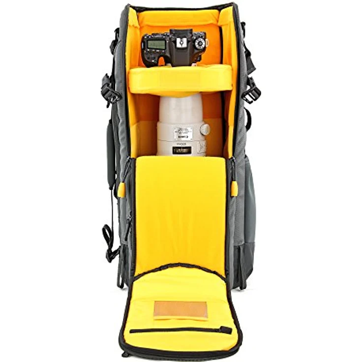 Vanguard Alta Sky 66 Rucksack für teleobjetivos 600 mm (F-4.0), 800 mm (F-5.6) und DSLR, Schwarz – Bild 4