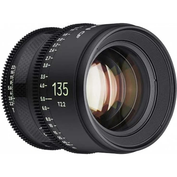 Samyang XEEN CF Cinema 135mm T2,2, professionelles Videoobjektiv für Canon EF Mount, 8K Auflösung, extrem leicht mit Kohlefaser, Vollformat-Bildkreis – Bild 1