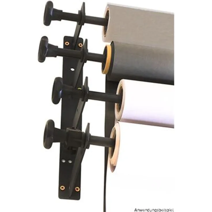 StudioKing Hintergrundsystem Electric B-4WE für 4 Rollen, inkl. drahtloser Fernbedienung