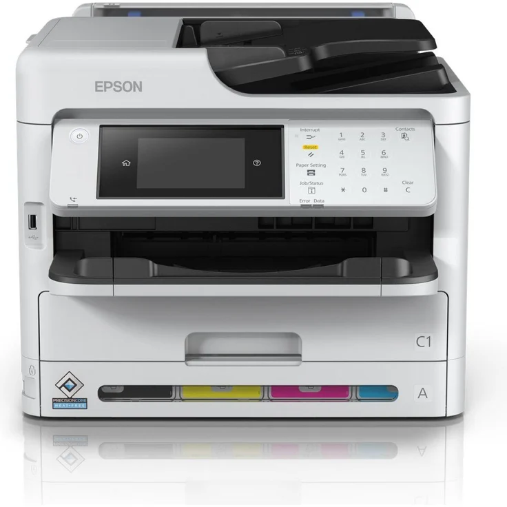 Epson WorkForce Pro WF-C5890DWF, Multifunktionsdrucker 4in1 mit ADF, WiFi, 25ppm, PCL PS3, Ink-Bundle