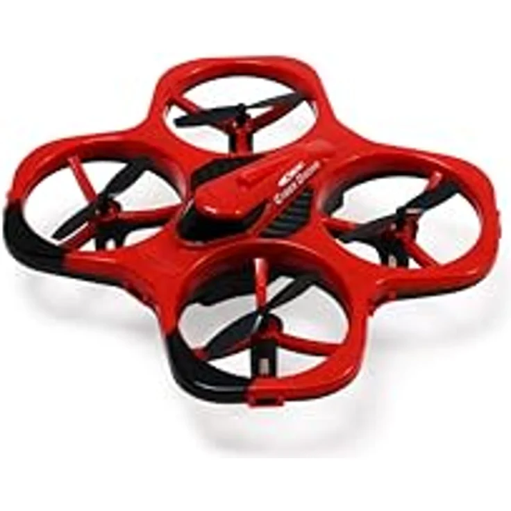 Tamiya Cyber Drone IR RTF, Flugfertige Kameradrohne mit 3,7V/600mAh Lipo Akku, rot – Bild 5