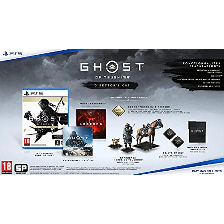 SONY PS5 GHOST OF TSUSHIMA DIRECTOR'S CUT- PS5, schwarz, 10GHOCU2 – Bild 4