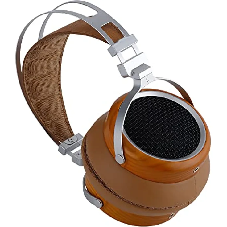 SIVGA Luan Hi-Fi 50mm Dynamischer Treiber Offener Holz Kopfhörer (Braun)