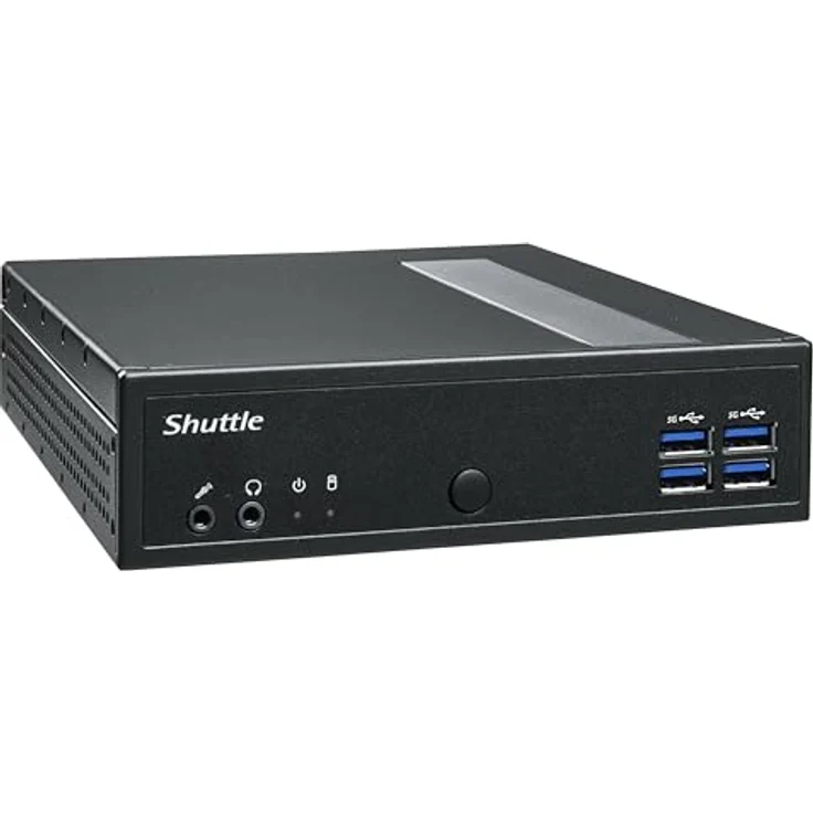 Shuttle XPC Slim DL30N, Ultra Compact Mini PC, N-series N100, 0 GB RAM, UHD Graphics, 1GbE, 2.5GbE – Bild 7