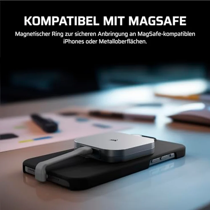 CORSAIR EX300U 1TB Tragbare Externe USB-C SSD, Hochgeschwindigkeitsübertragung bis zu 1.100 MB/s, MagSafe-kompatibel, Universelle Kompatibilität für Windows, macOS, iOS, iPadOS und Android, Grau – Bild 4
