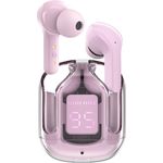 Acefast T6 In-Ear Wireless Kopfhörer Earbuds Headphones TWS Bluetooth 5.0 Pink Lotus - True-Wireless-Stereo-Headset, 20 Stunden Musikgenuss, IPX4 wasserdicht, Bluetooth 5.0