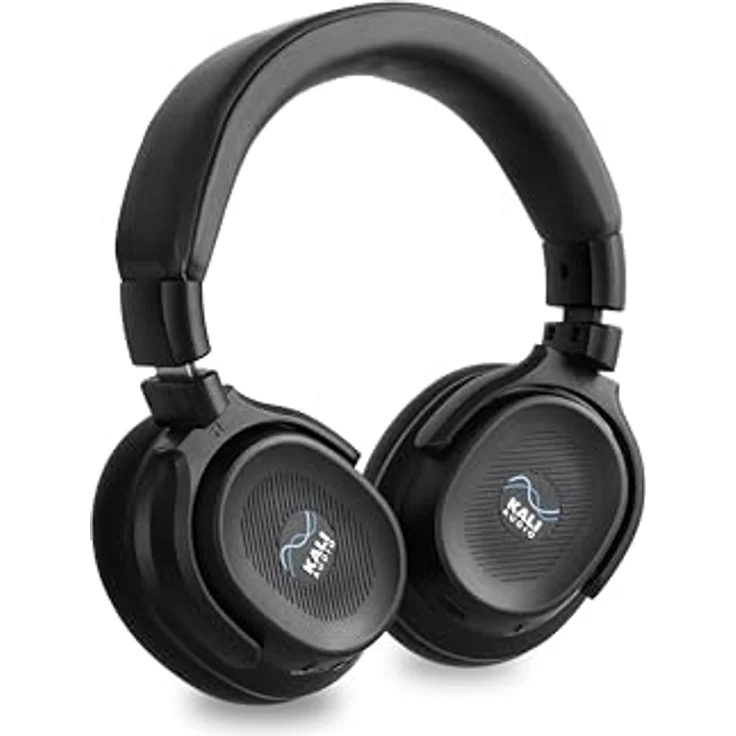 Kali Audio HP-1, Over-Ear Kopfhörer mit Kabel- & Bluetooth, aktive Geräuschunterdrückung, 40h Akkulaufzeit, 3 wählbare Klangmodi für Mixing & Gaming, Schwarz – Bild 2