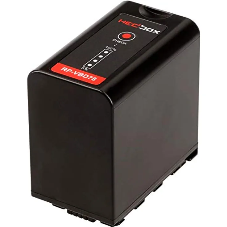 HEDBOX RP-VBD78 - Li-Ionen Akku (57.7Wh / 7800mAh) Ersatz für Panasonic VW-VBD78