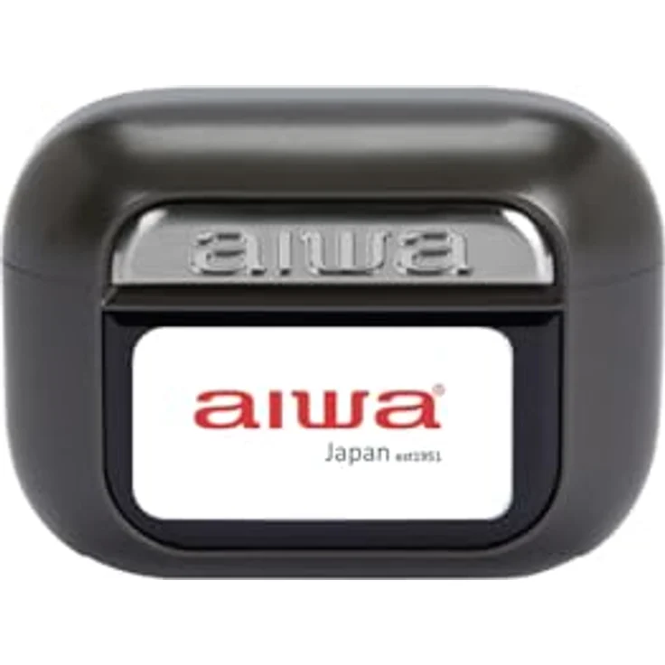 Aiwa EBTW-350TN, Kabellose Kopfhörer mit Ladebox, Schwarz – Bild 3