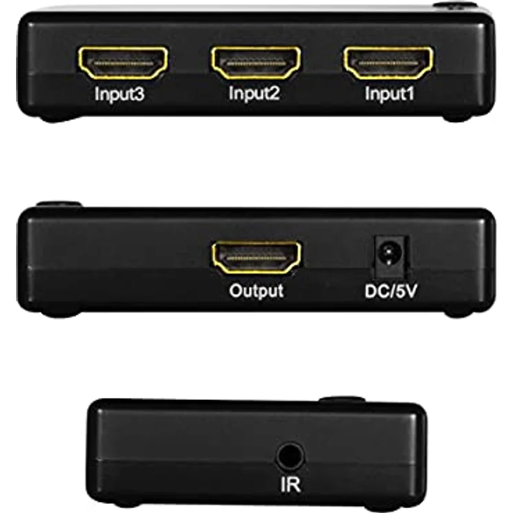 LogiLink HD0042 - HDMI-Switch, 3x1-Port, 1080p/60 Hz – Bild 4