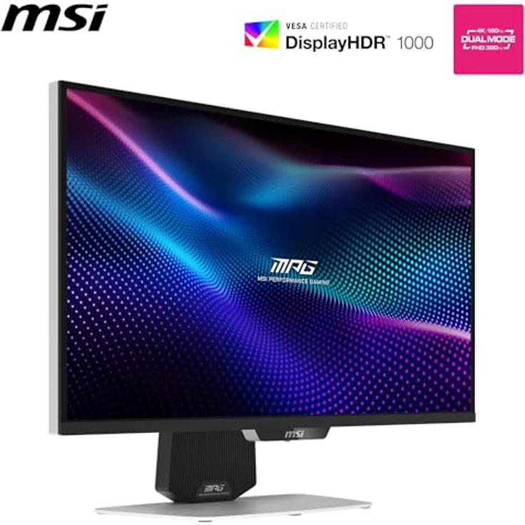 MSI MPG 274URDFWDE E16M 27 Zoll 4K (UHD) DualMode Rapid IPS miniLED 16:9 160 Hz Gaming Monitor – Bild 3