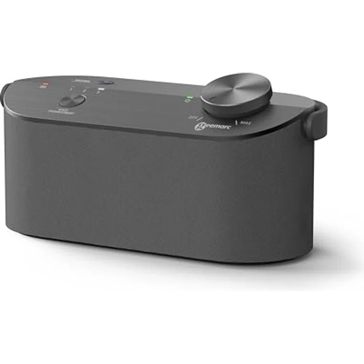 Geemarc SONARYA TV Lautsprecher, Bluetooth Lautsprecher mit KI-gestützter Geräuschunterdrückung, 16 Stunden Akkulaufzeit und 50 Meter Reichweite – Bild 1