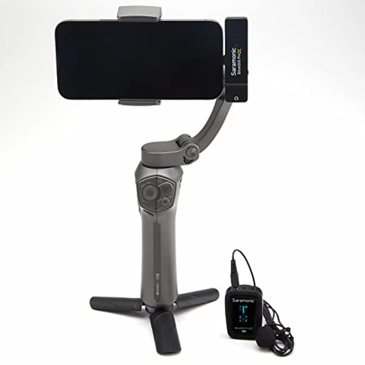 Saramonic Blink500 ProX B3, Kabelloses Mikrofon-Set mit Lightning-Anschluss, extrem niedriger Latenz und Ladehülle – Bild 3