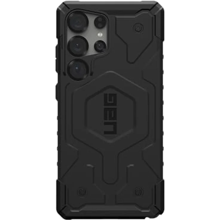 URBAN ARMOR GEAR Pathfinder MS Case Samsung Galaxy S25 Ultra Hülle (Magnetring, Designed for Samsung Zertifiziert, Wireless Charging kompatibel, 5,5m Fallschutz nach Militärstandard) schwarz – Bild 5