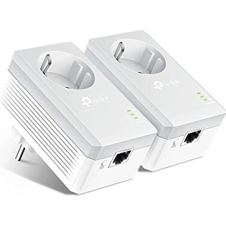 TP-Link TL-PA4010PKIT Powerline Starter-Set (2x 10-100Mbit/s-Ethernet-Port, Plug & Play, energiesparend, kompatibel zu allen gängigen Powerline Adaptern) weiß – Bild 2