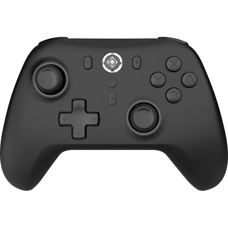 Deltaco Gaming Controller Wireless für PC und Switch, kabelloser Gamepad mit 3D-Joystick, Bewegungssensoren und 15-16 Stunden Akkulaufzeit, Schwarz