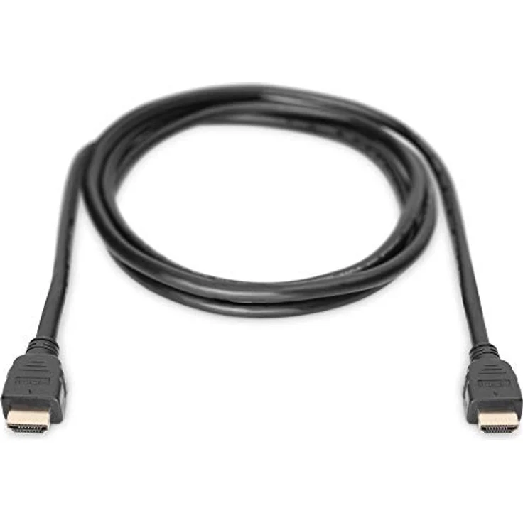 DIGITUS HDMI 2.1 Ultra High Speed Anschlusskabel, Typ A St/St, 2,0m, mit Ethernet, UHD 8K 60Hz - Vergoldete Kontakte - Schwarz – Bild 2