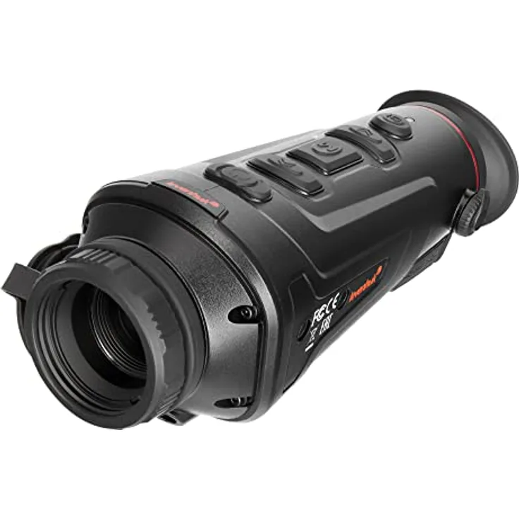 Levenhuk Fatum Z500 Thermo Vision Monokular, Nachtsichtgerät mit 1,7x bis 6,8x digitaler Vergrößerung, wasserdicht (IP66), 400x300 Pixel Mikrobolometer, Hotspot-Erkennung