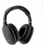 InnovaGoods Kabellose Faltbare Kopfhörer, Ergonomisches Design, Geräuschdämpfung, BT 5.3, Freisprechmikrofon, AUX-Eingang, Wiederaufladbar, Schwarz