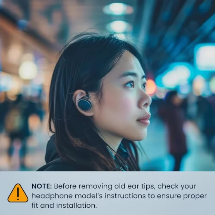 kwmobile 8x Ersatzpolster für Jabra Elite 10 / E10, Silikon Ohrstöpsel in 4 Größen für optimalen Tragekomfort – Bild 5