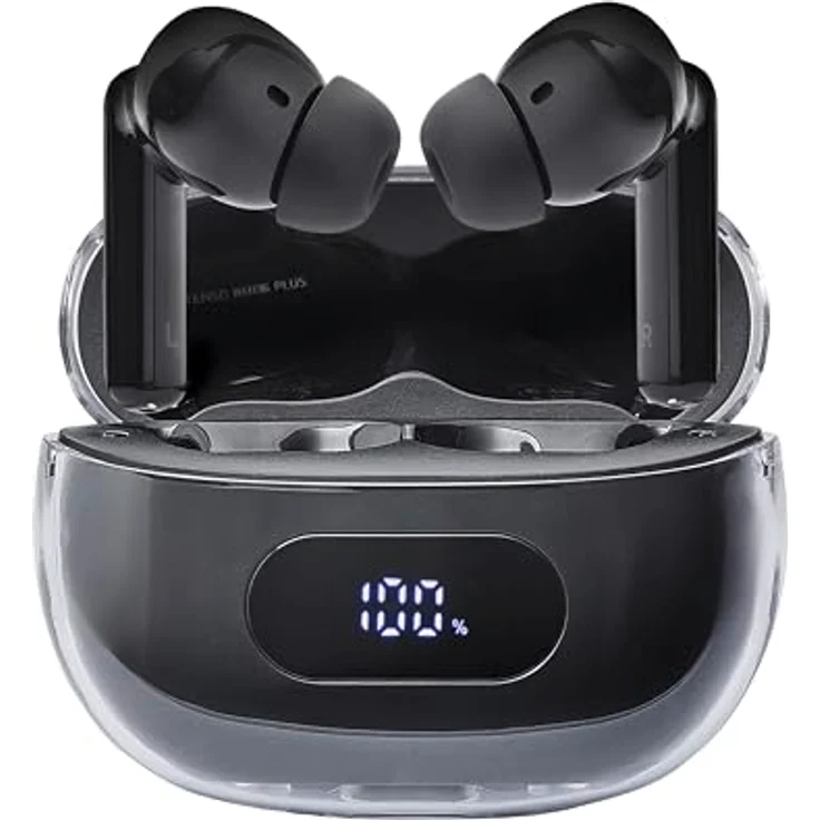 Intenso Buds Earphone Plus T310AE Black True Wireless Stereo (TWS) In-Ear Kopfhörer USB Typ-C Bluetooth Schwarz – Bild 2