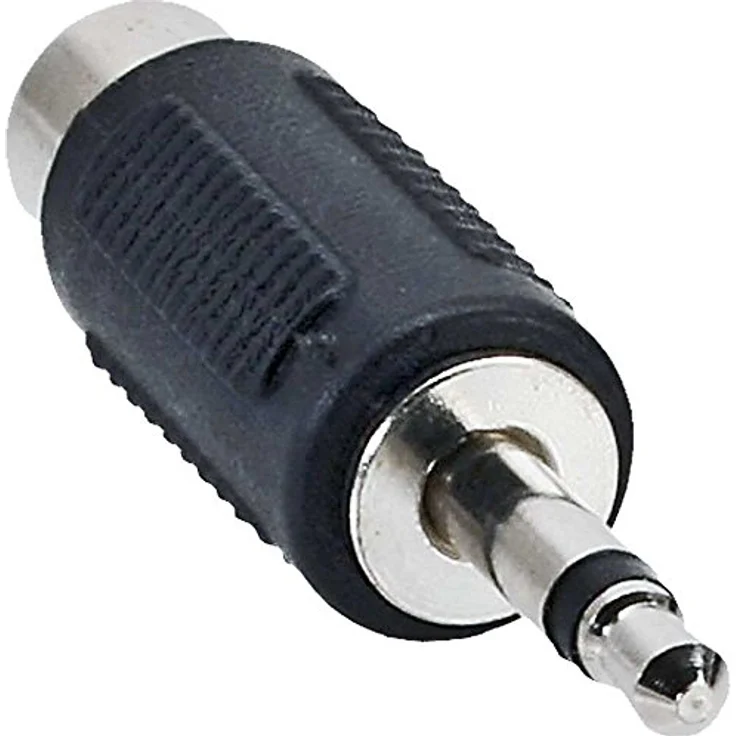 InLine 99326 Audio Adapter, 3,5mm Klinke Stecker an 1x Cinch Buchse, Mono – Bild 3