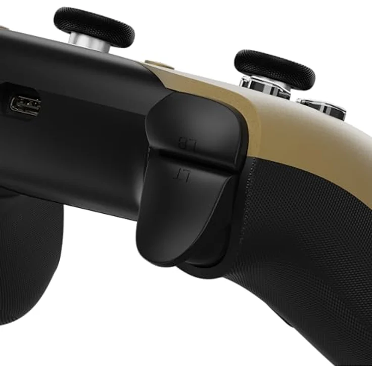 Hyperkin Controller Competitor, professioneller Gaming Controller für Xbox und PC, Gold-Schwarz, driftfreie Joysticks, programmierbare Tasten – Bild 8