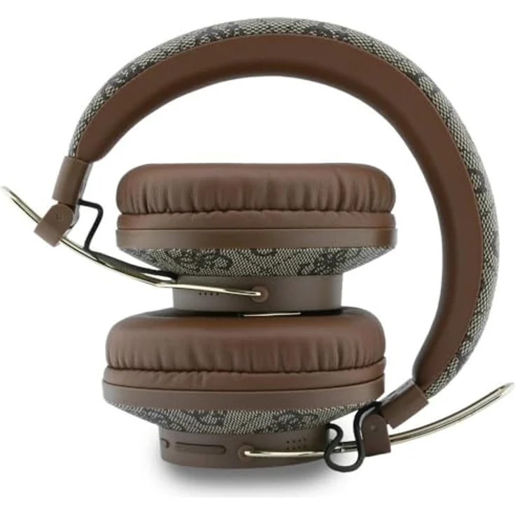 CG MOBILE Guess Dreieck-Logo Bluetooth ENC Over-Ear-Kopfhörer, braun, mit 45 Stunden Akkulaufzeit und IPX4 Schutzart – Bild 4