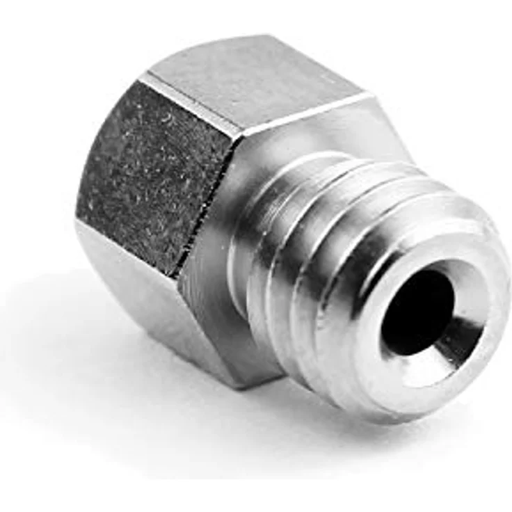 Micro-Swiss Plated A2 Hardened Steel Nozzle für MK8 Hotend M2585-08, langlebige Düse für abrasive Filamente – Bild 3