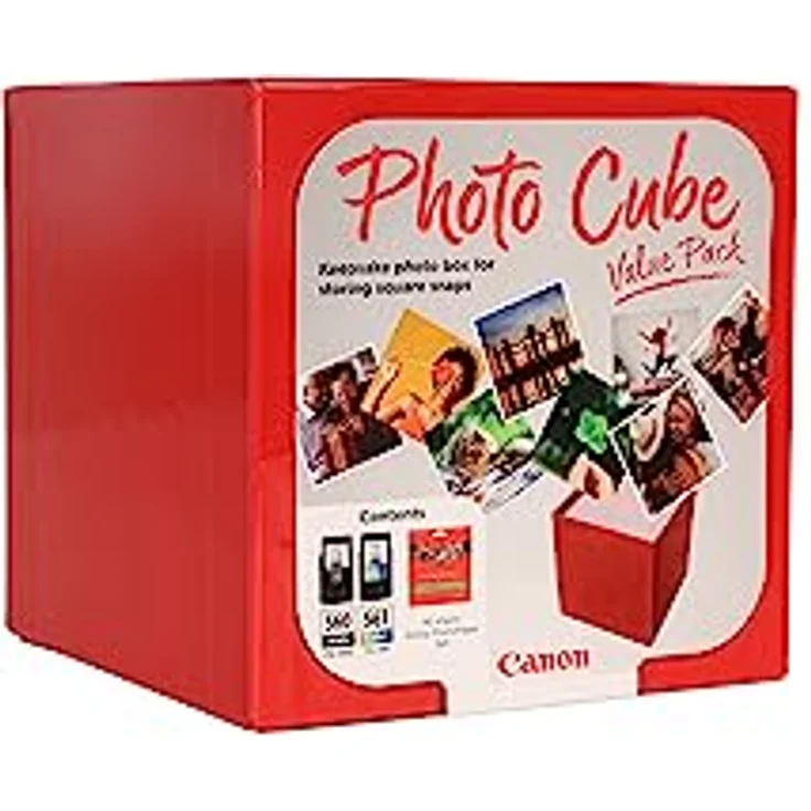 Canon PG-560/CL-561 Photo Cube Value Pack Schwarz/mehrere Farben Value Pack 3713C007 – Bild 2