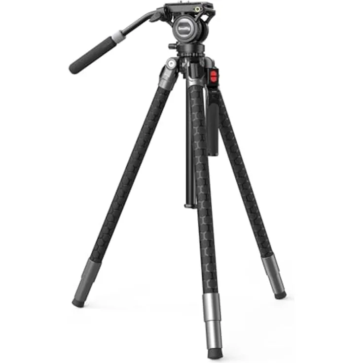 SmallRig 5305 x Potato Jet TRIBEX SE, hydraulisches Stativ für professionelle Outdoor-Filmer
