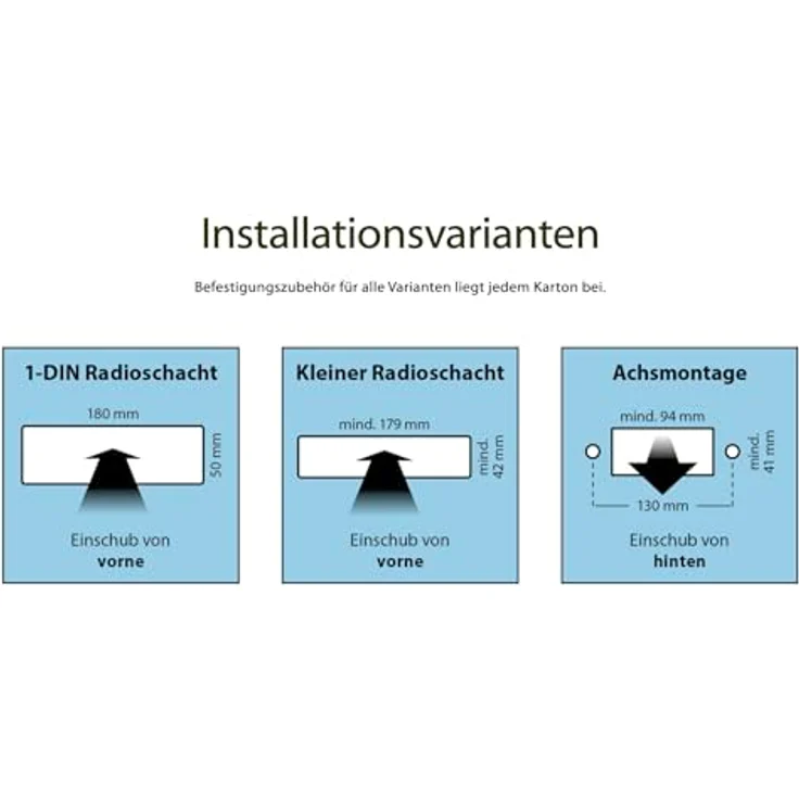 Blaupunkt Frankfurt Stereo MB, 1-DIN Autoradio im Oldtimer-Design mit DAB+, Bluetooth, USB, AUX-Eingang, Lenkradfernbedienung, Sub-Out und 4x50 Watt Leistung – Bild 5