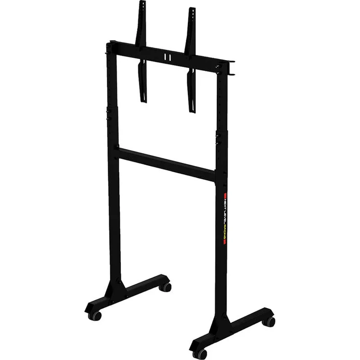Next Level Racing Free Standing Single Monitor Stand, TV-Ständer für Bildschirme bis 85 Zoll und 70 kg, schwarz – Bild 1