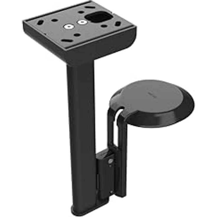 Flexson ERA 100 Deckenhalter FLXE100CM1021, maßgeschneiderte Halterung für Sonos ERA 100, schwarz, 15° Neigung, bis zu 80° schwenkbar, cleveres Kabelmanagement – Bild 4