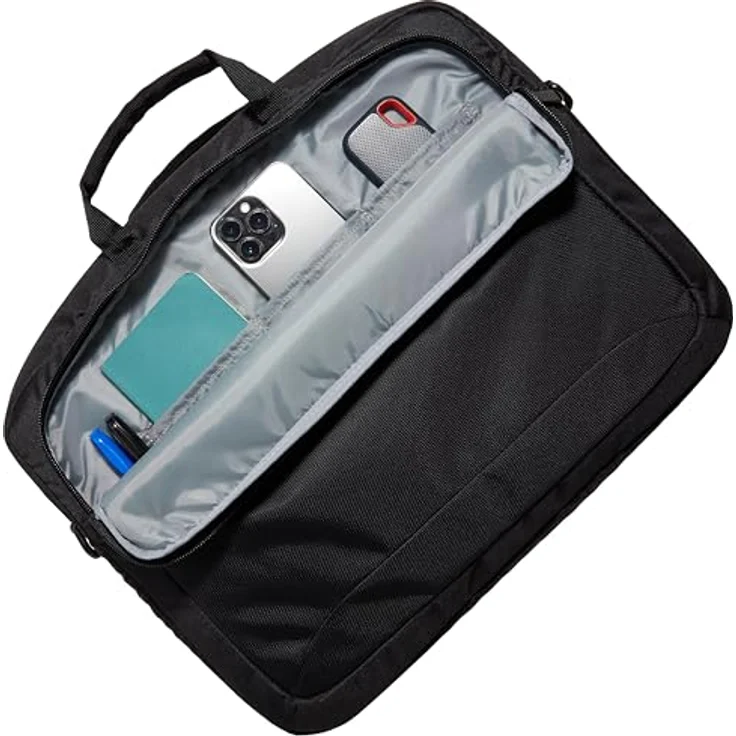 AmazonBasics HP-Laptop-Tasche, für Laptops bis zu 17,3 Zoll (44 cm), Schwarz, 1 Stück – Bild 3