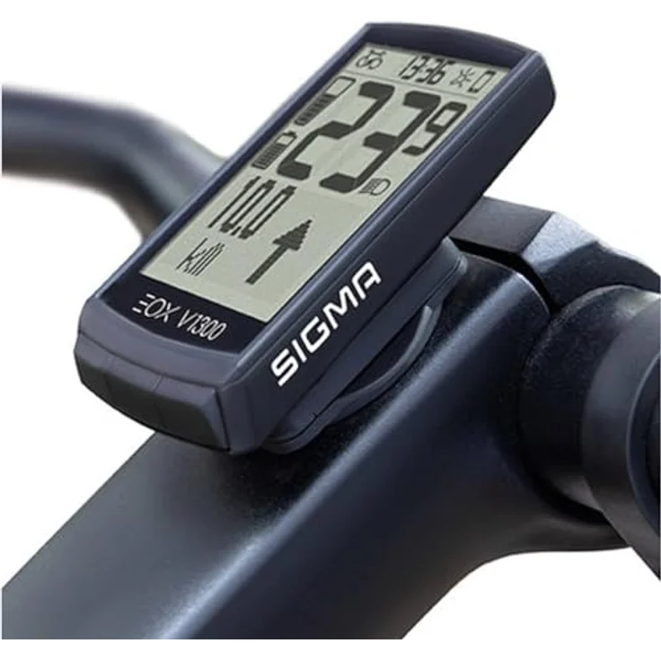 SIGMA Eox Black E Bike Display, Einheitsgröße, Bluetooth-Smart-Integration – Bild 2