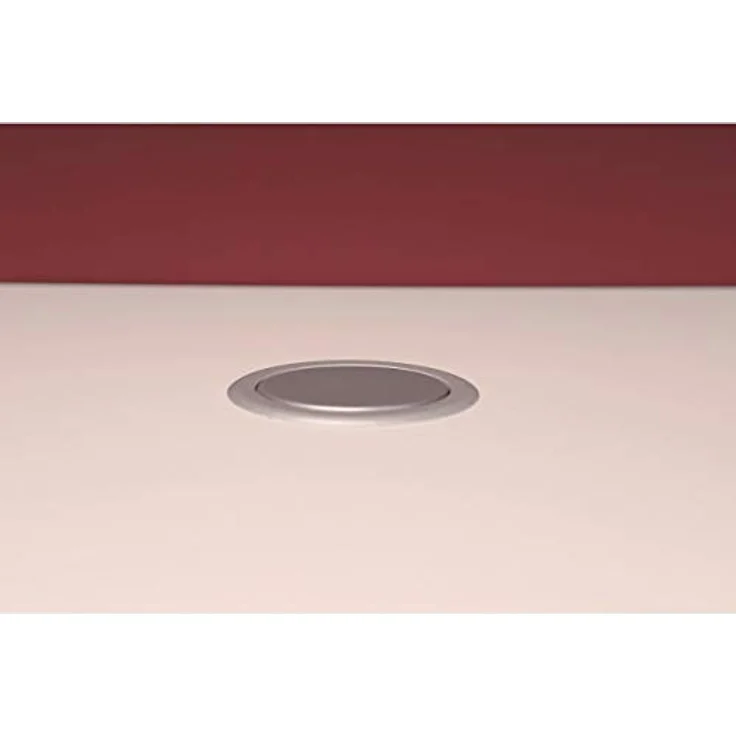 Unitec 30885 Versenkbare Steckdosenleiste vertikal | 2 USB Ladebuchsen | 3 Steckdosen | Befestigungsring | Anschlussleitung und Netzstecker – Bild 4