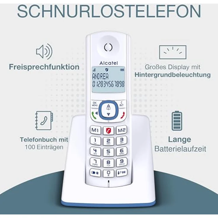 Alcatel F530 Duo Candy-Bar – Bild 3