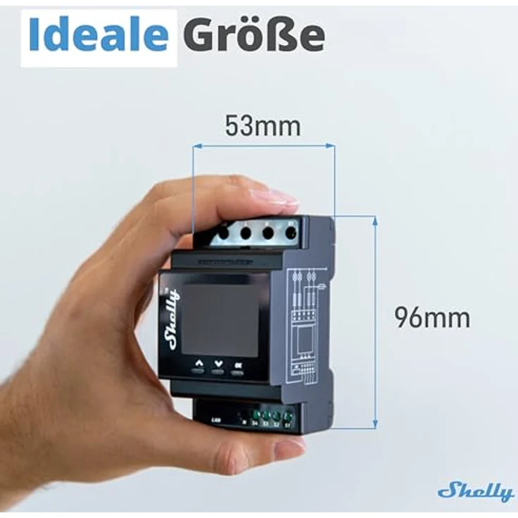 Shelly 4PRO PM 4-Fach Relais WLAN Bluetooth – Bild 2