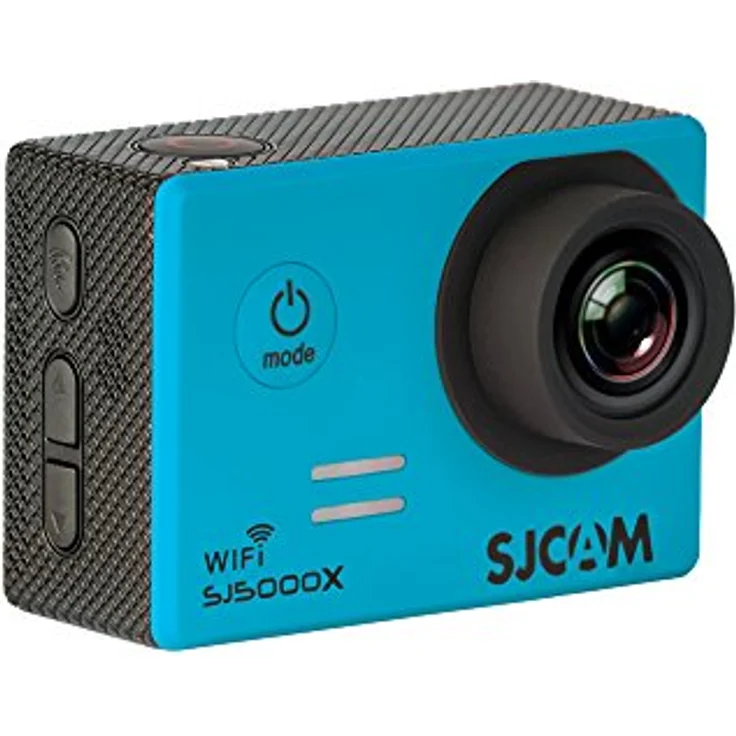 SJCAM SJ5000X-Elite Deutsche Version wasserdichte Sport Actionkamera (5,08 cm (2 Zoll), 4K-2K, WiFi, 30m, 14MP, Gyro Anti-Shake Stabilisierung, 16 Zubehörteile) blau – Bild 3