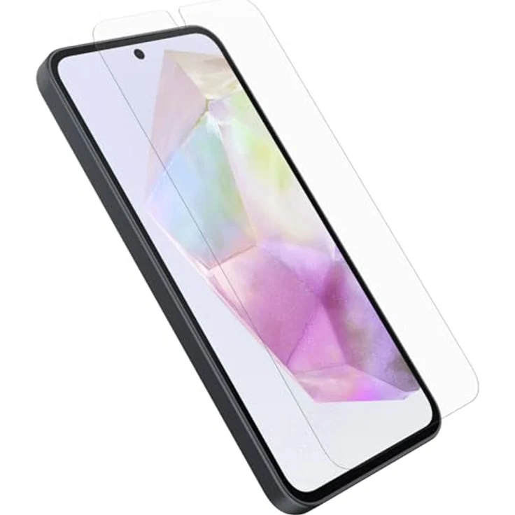 OtterBox Glass Displayschutz für Samsung Galaxy A35 5G, gehärtetes Glas, Bruch-, Kratz- und Sturzschutz, kristallklar – Bild 1