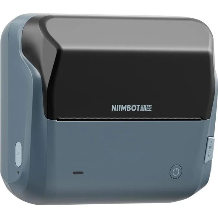 Niimbot B4 Portable Label Printer, Etikettendrucker mit kompaktem Design, blau