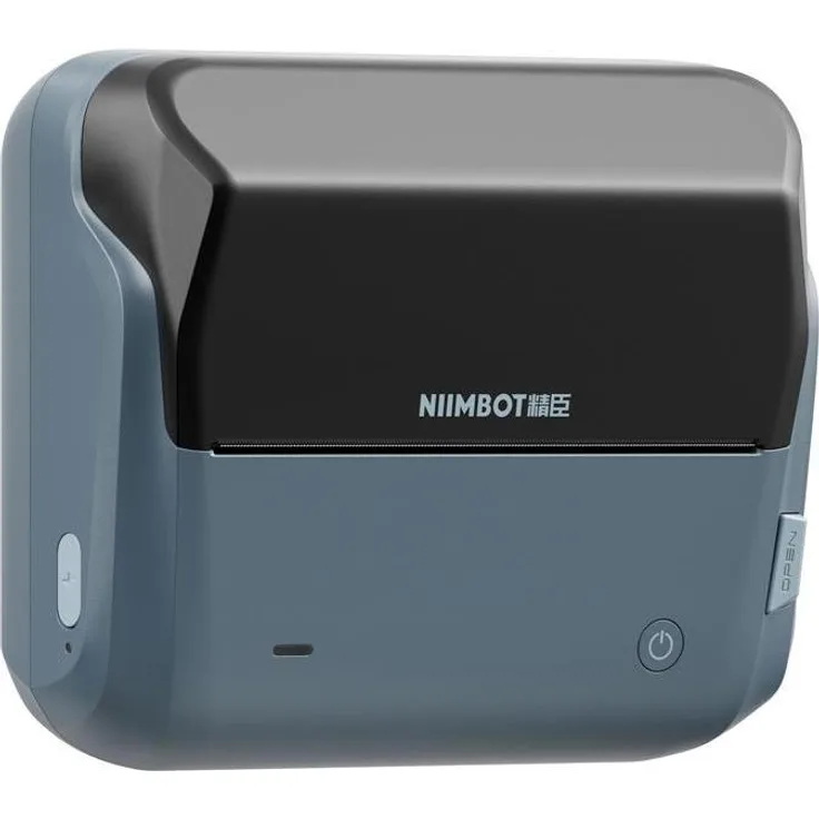 Niimbot B4 Portable Label Printer, Etikettendrucker mit kompaktem Design, blau