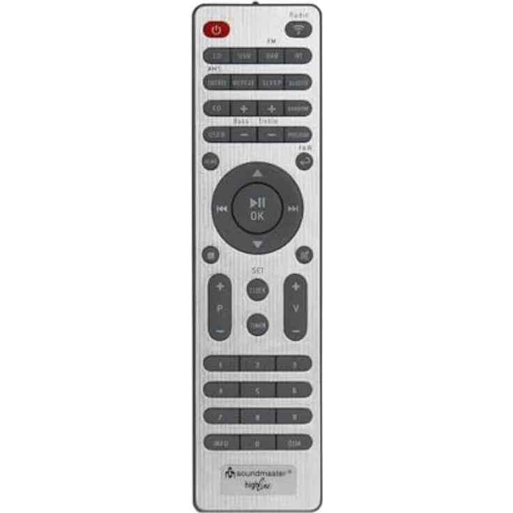 Soundmaster Highline ICD2023WE Internetradio Kompaktanlage CD-Player WLAN LED Ambientebeleuchtung DAB+ Bluetooth USB APP-Steuerung Farbdisplay, Vielfarbige LED-Beleuchtung, Dual-Band WLAN, 14.000 Radiostationen, 2 x 15 Watt RMS, Hörbuchfunktion, UNDOK App, Weiß – Bild 4