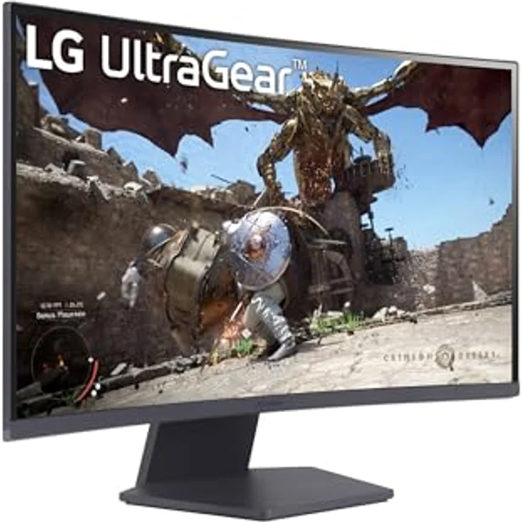 LG Electronics 27GS60QX-B.AEUQ UltraGear™ Curved QHD Gaming VA-Monitor 27" (68,4cm), 2560 x 1440, 1ms GtG, 180 Hz, HDR10, AMD FreeSync - Schwarz – Bild 4