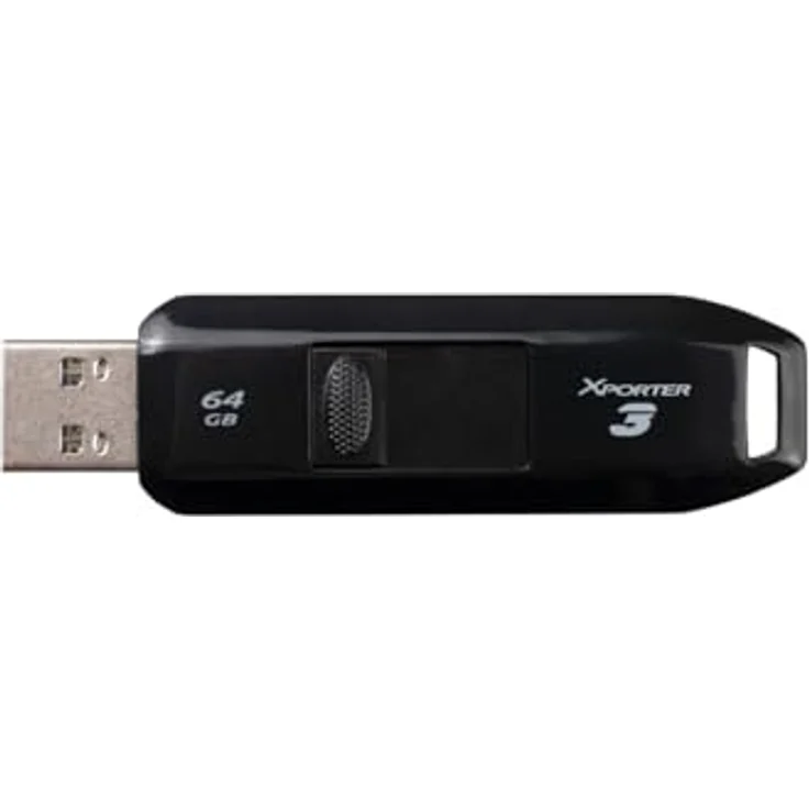 PATRIOT XPorter 3 64 GB (Schwarz, USB-A 3.2 Gen 1) Marke – Bild 2