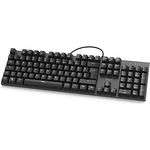 Hama Mechanische Office-Tastatur MKC-650, extralanges Kabel, Schwarz/Anthrazit
