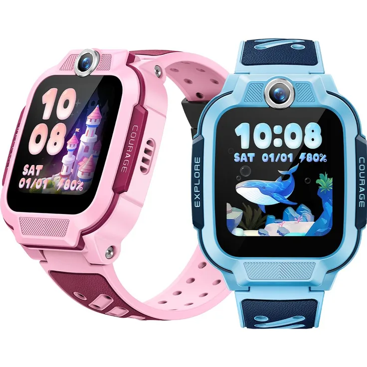 imoo Watch Phone Z3 (4G), Smartwatch für Kinder mit IP68 Wasserschutz, 2 MP Kamera und GPS-Standortverfolgung