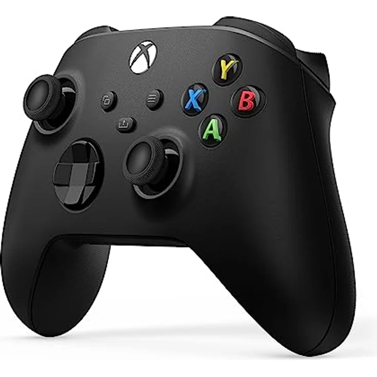 Xbox Wireless Controller - Carbon Black, ergonomischer Gamepad mit Bluetooth-Technologie und 3,5mm-Stereo-Headsetbuchse – Bild 2